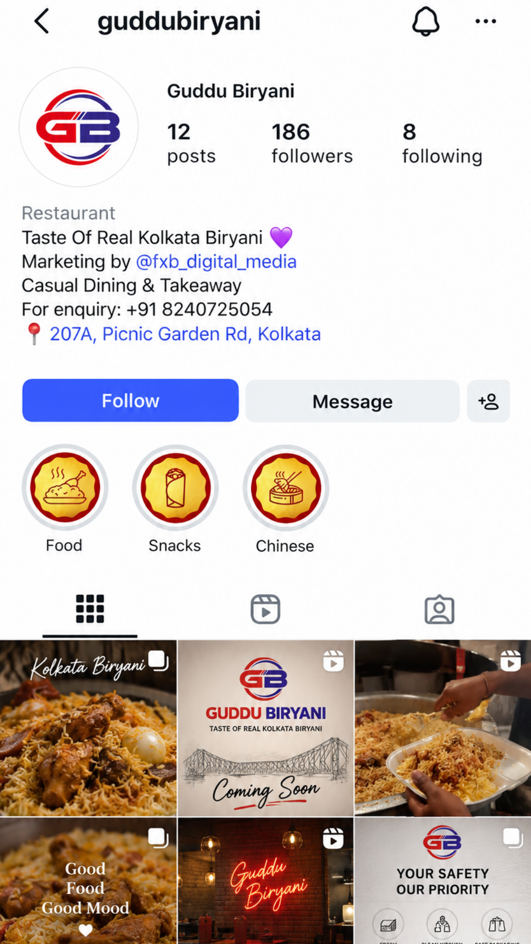 Guddu Biryani Before